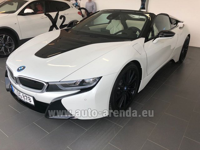 Rental BMW i8 Roadster Cabrio First Edition 1 of 200 eDrive in Grenoble Isère Aéroport (GNB)