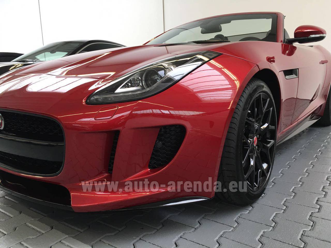 Rent Jaguar FType Cabrio 3.0 in Genève Aéroport (GVA) AutoArenda