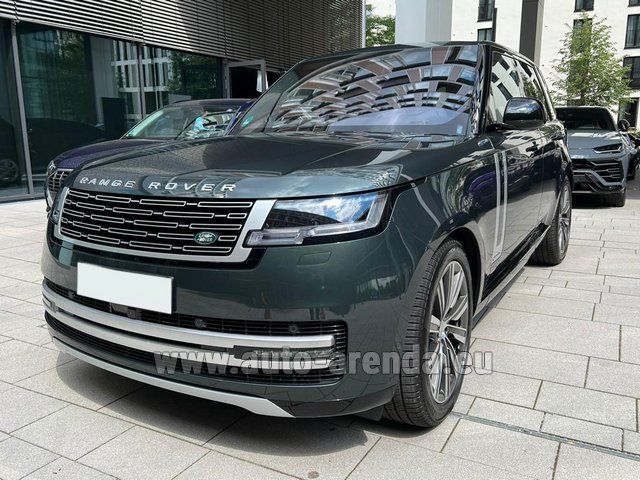 Rental Land Rover Range Rover D350 Autobiography 2022 in Courchevel