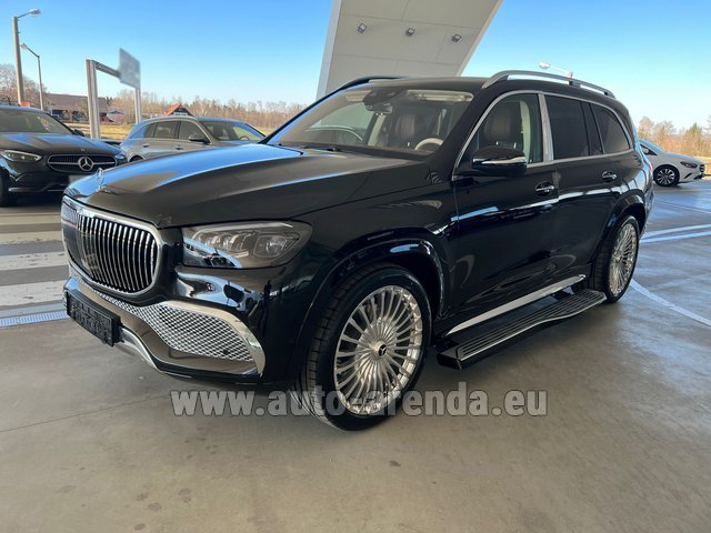 Rental Maybach GLS 600 E-ACTIVE BODY CONTROL Black in Aéroport Chambéry Savoie Mont Blanc (CMF)