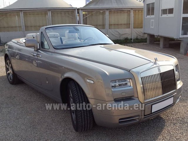 Rental Rolls-Royce Drophead in Courchevel